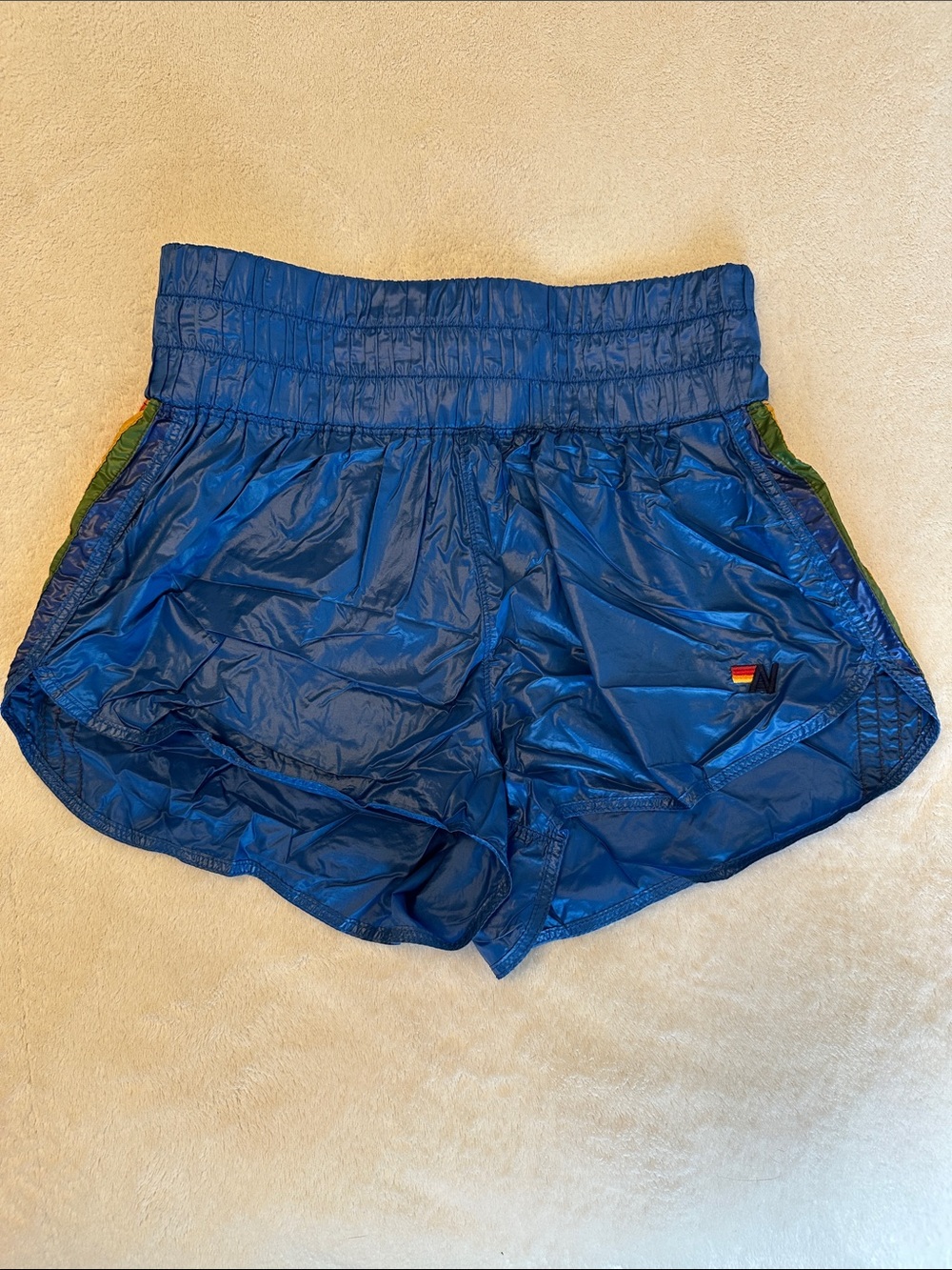 Aviator Nation Athletic Running Shorts Extra Small